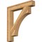Ekena Millwork Westlake Block Rough Sawn Bracket, Western Red Cedar, 6"W x 40"D x 44"H BKT06X40X44WTL05RWR - alternate 1